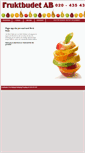 Mobile Screenshot of fruktbud.org